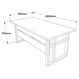 Hanah home set kancelarijskog nameštaja Mn07-Ba | Eponuda.com