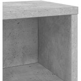  Stalak za CD-ove 4 kom. Betonska siva 40 x 17 x 17 cm | shoptok.hr