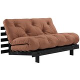 Karup Design Opečnato oranžna raztegljiva sedežna garnitura 140 cm Roots Black Night – | Shoptok.si