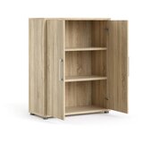 Tvilum Modularna knjižna polica v hrastovem dekorju v naravni barvi 89x113 cm Prima – | Shoptok.si