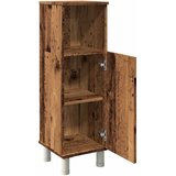  Kupaonski ormarić staro drvo 30x30x95 cm izrađeno drvo Smeđa | Shoptok.si