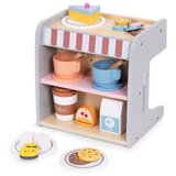 ECO TOYS Drveni aparat za kavu za djecu 2 u 1 set za baristu, 26 dodataka, Slike