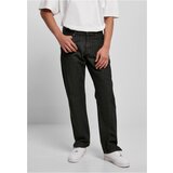 Urban Classics Straight Slit Jeans black raw Cene