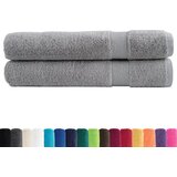  Ručnici za saunu SOLUND 2 kom sivi 80 x 200 cm 600 gsm | shoptok.hr