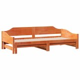  Dnevni krevet na razvlačenje voštano smeđi 90x200 cm | shoptok.hr
