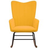  Stolica za ljuljanje boja senfa baršunasta | shoptok.hr
