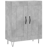  Komoda siva boja betona 69 5x34x90 cm od konstruiranog drva | shoptok.hr