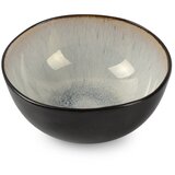 Salt&Pepper Črna/bež skledica iz kamenine 390 ml Lunar – Cene