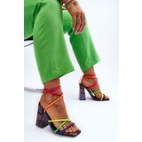 Boto FG2 Fashionable High Heel Sandals Multicolour Josette | Shoptok.si