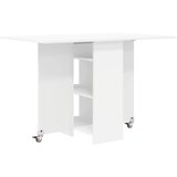  Blagovaonski stol 115 x 70 x 75 cm Konstruirano drvo Bijela | shoptok.hr
