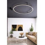 Ideal lux - led plafonsko svetlo oracle slim LED/37W/230V 2700K prečnik 70 cm crna | Eponuda.com