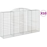  Lučne gabionske košare 10kom 300x50x160/180cm pocinčano željezo | Eponuda.com
