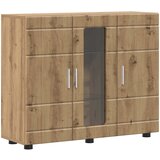  Drveni ormar s pohranom Umjetnički hrast 88,5 x 30,5 x 73 cm | shoptok.hr