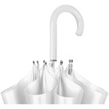  KIŠOBRAN RUČNI S PLASTIČNOM RUČKOM BASIC PERLETTI 12065 BIJELI | shoptok.hr
