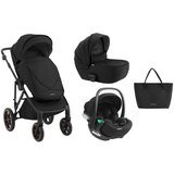 Kikka Boo kolica thea 3in1 set sa auto sedištem i tvrdom korpom black Cene