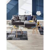 CARRYHOME KLUBSKA MIZA, prozorno, barve hrasta | Shoptok.si