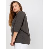 RELEVANCE Blouse-RV-BZ-7485.13P-dark khaki | Shoptok.si