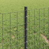  Ograda s postovima Siva | shoptok.hr