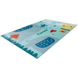 Kayoom RAVNO TKANA PREPROGA 160/230 cm tkano modra | Shoptok.si
