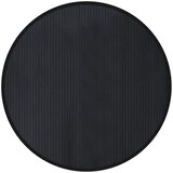  Okrugli tepih crni 100 cm bambus | shoptok.hr