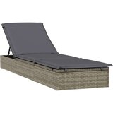  Vrtna postelja s streho siva 211x57x140 cm poli ratan - - Siva - 17.8 - N/A - 2025--Uvoz_4 | Shoptok.si