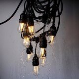  LED spoljašnja dekorativna girlanda 20xE27/1W/230V 20,94 m IP44 crna | Eponuda.com