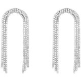 La Modeuse Uhani 68218_P158944 Srebrna | Shoptok.si