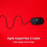 Hyperx Pulsefire Haste 2 6N0A7AA Mis, Crna Slike