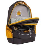 Belmil Školski ranac 338-90 Sand 27x17x40cm crna narandžasta | Eponuda.com