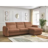 Bobochic Paris Oranžna kotna sedežna garnitura Achille – | Shoptok.si