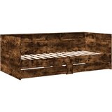  Dnevni krevet s ladicama bez madraca boja hrasta 75x190 cm | Eponuda.com