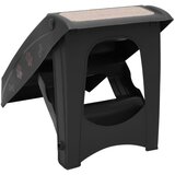  Sklopive stepenice za pse crne 62 x 40 x 49,5 cm | shoptok.hr