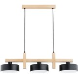  Visilica na sajli CERTA 3xE27/15W/230V crna/bež | Eponuda.com