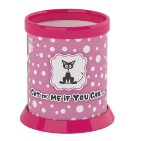 ICO Cats-Dots ružičasti i crni držač za olovke | shoptok.hr