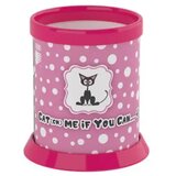 ICO Roza-črno držalo za pisalne potrebščine : Cats-Dots | Shoptok.si