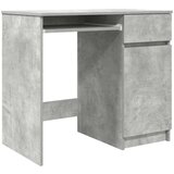 Maison Chic Pisalna miza - pisarniška miza - Računalniška miza betonsko siva 86x49x76 cm inženirski les, (21785338) Cene