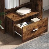  Ormar s ladicama s kotačem Dimljeni hrast 55 x 45 x 31 cm | Eponuda.com