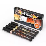AK Interactive Metallic Markers (4 references)