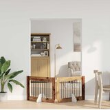  Vrata za pse s postoljem 2 pcs Staro drvo 100 x 60 cm | Eponuda.com