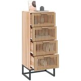 vidaXL Visoka komoda 40 x 30 x 95 cm od konstruiranog drva | shoptok.hr