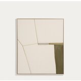 Kave Home Ručno oslikana/3D slika s okvirom/na platnu 80x100 cm Deravia – | shoptok.hr