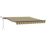 Tkanina za tende s Zelena i žuta 300 x 250 cm Poliester | shoptok.hr
