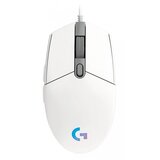 Logitech G203 lightsync white Cene