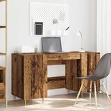  Stol s policom Staro drvo 140 x 50 x 75 cm Konstruirano drvo | shoptok.hr