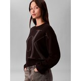 Calvin Klein Jeans Pulover tamo siva / crna | shoptok.hr