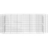  Gabionska povišena gredica od pocinčanog željeza 260x50x100 cm | shoptok.hr