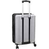 Kofer s zaključavanjem Srebrno 43 x 27 x 66 cm ABS plastika | shoptok.hr
