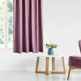  Curtain MILANA color lilac style classic flex 9.5 cm with double pleat chenille 140x270 HOMEDE | shoptok.hr