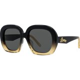 Loewe Curvy Brown Geometric Sunglasses - ONE SIZE (53) Cijene