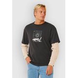 Rip Curl Inner Visions Smashed Majica z dolgimi rokavi washed black Cene